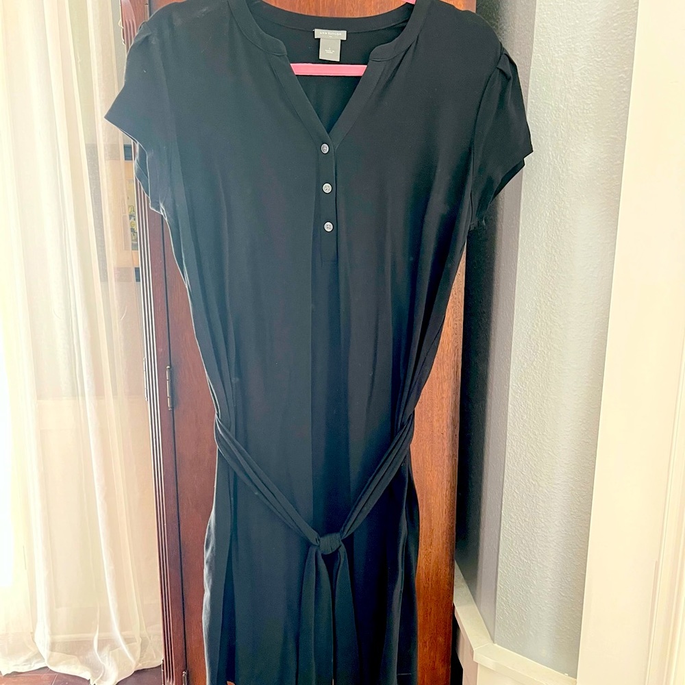 Black T-Shirt Dress